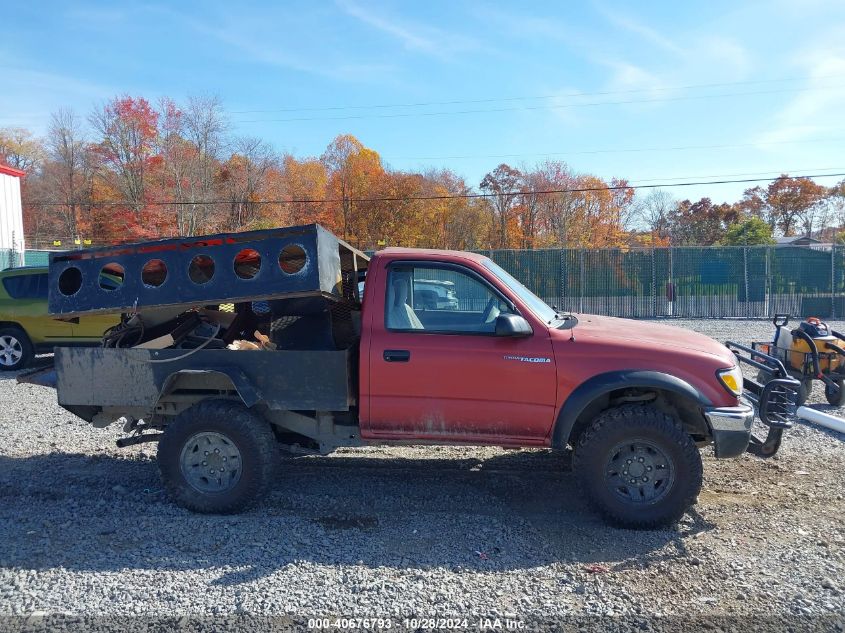 2002 Toyota Tacoma VIN: 5TEPM62N72Z037290 Lot: 40676793