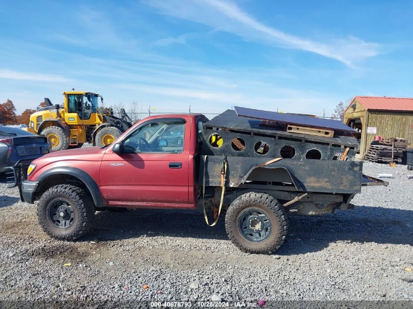 2002 Toyota Tacoma VIN: 5TEPM62N72Z037290 Lot: 40676793