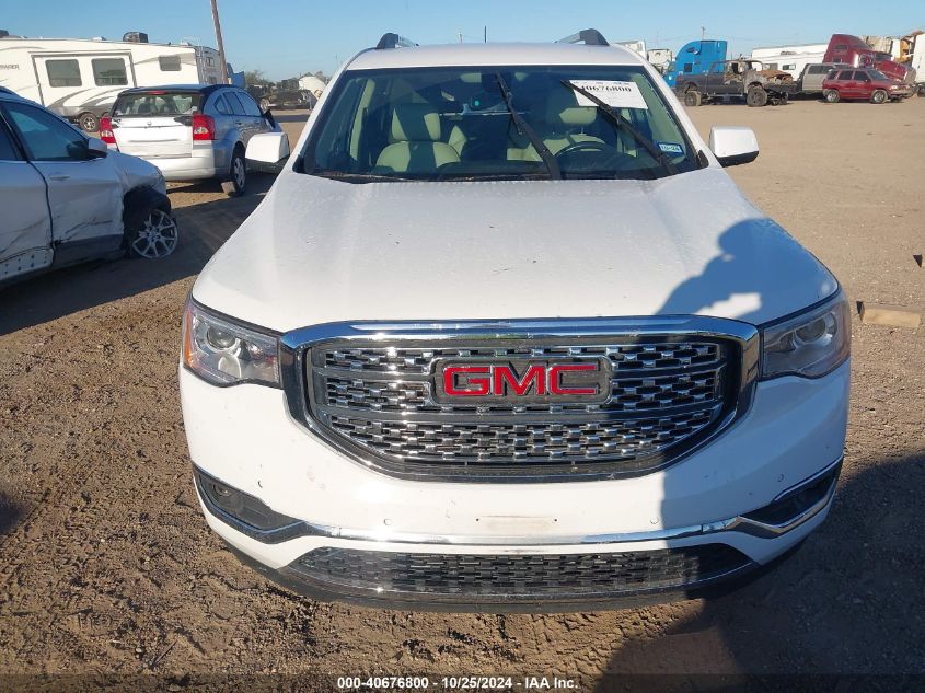 2019 GMC Acadia Denali VIN: 1GKKNPLS7KZ186154 Lot: 40676800