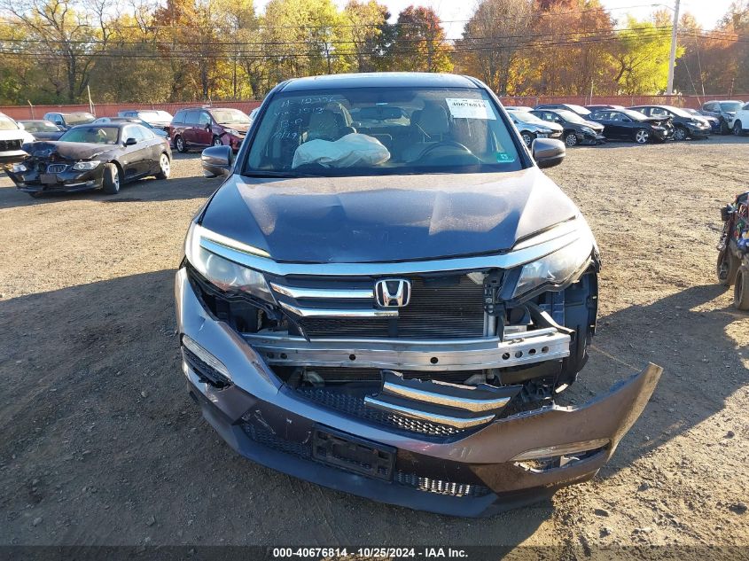 2016 Honda Pilot Exl VIN: 5FNYF6H53GB081513 Lot: 40676814