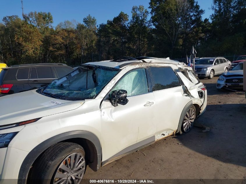 2023 Nissan Pathfinder Sl Fwd VIN: 5N1DR3CB0PC215162 Lot: 40676816