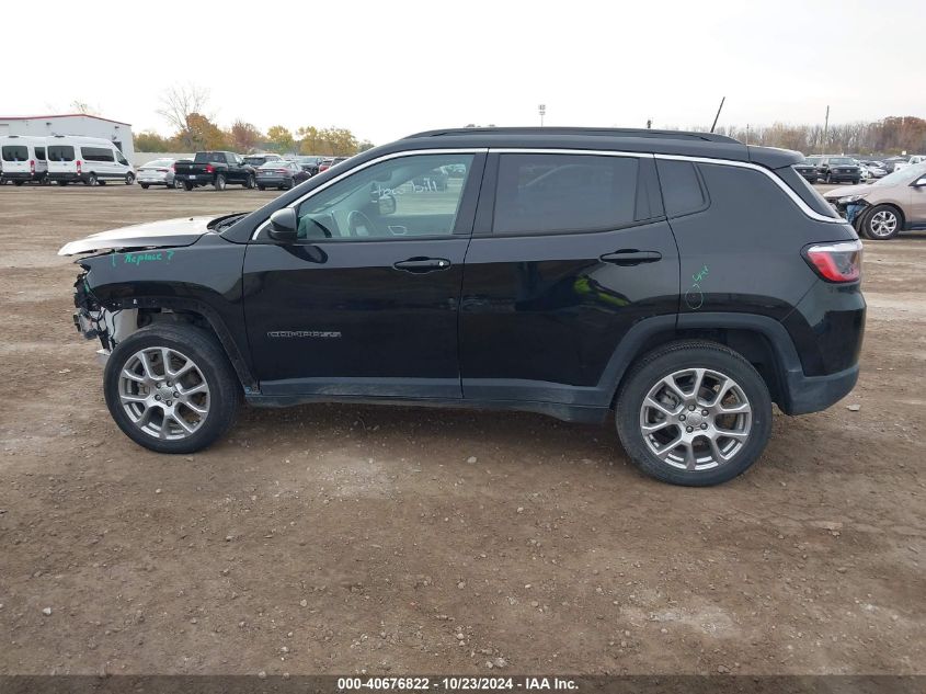 2022 Jeep Compass Latitude Lux 4X4 VIN: 3C4NJDFB8NT236196 Lot: 40676822