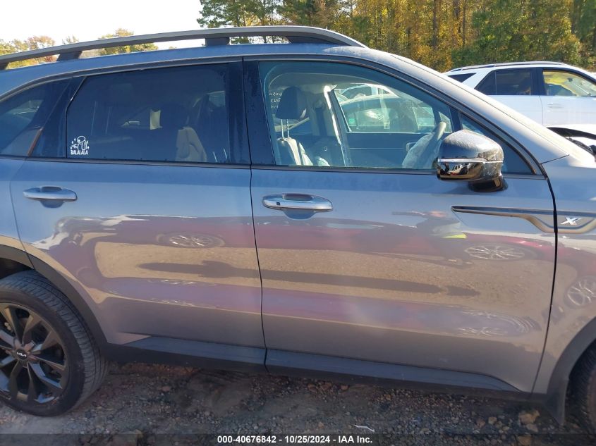 2023 Kia Sorento X-Line Ex VIN: 5XYRHDLF5PG219094 Lot: 40676842