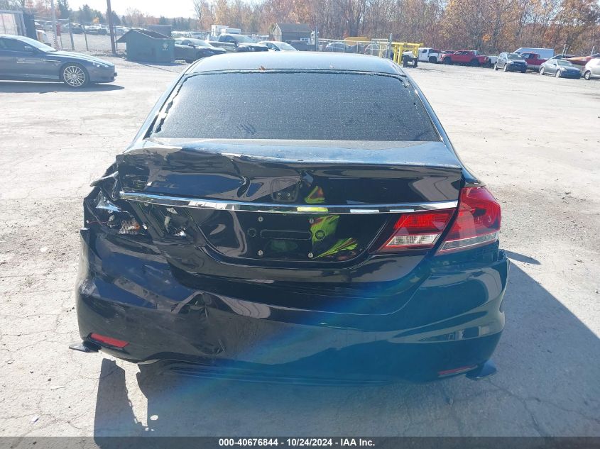 2014 Honda Civic Lx VIN: 19XFB2E55EE032204 Lot: 40676844