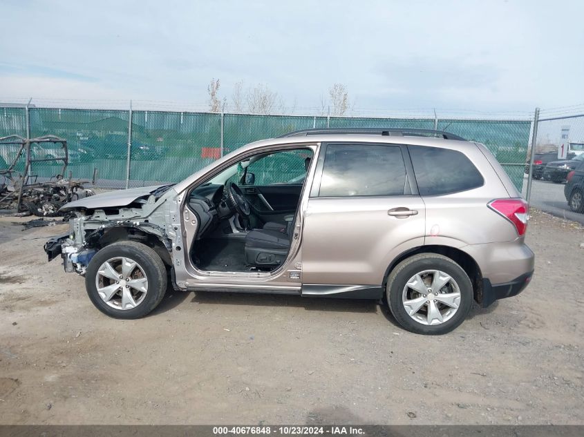 2015 Subaru Forester 2.5I Premium VIN: JF2SJADC9FH468742 Lot: 40676848