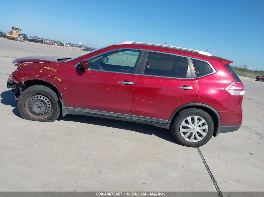 2016 Nissan Rogue S VIN: 5N1AT2MM3GC862606 Lot: 40676857