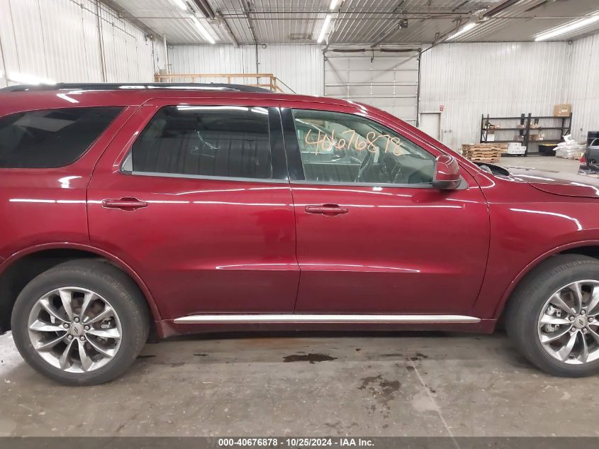 2022 Dodge Durango Sxt Awd VIN: 1C4RDJAG1NC173738 Lot: 40676878