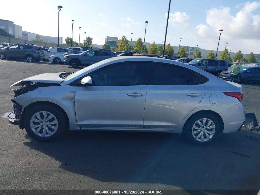 2022 Hyundai Accent Se VIN: 3KPC24A64NE157630 Lot: 40676881