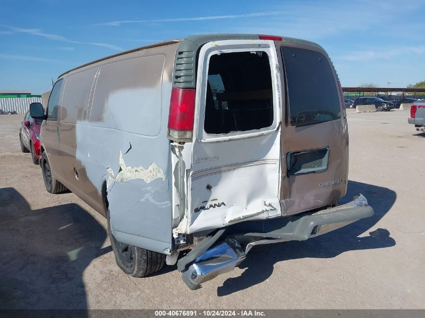 2001 Chevrolet Express Upfitter VIN: 1GBFG15M011226370 Lot: 40676891