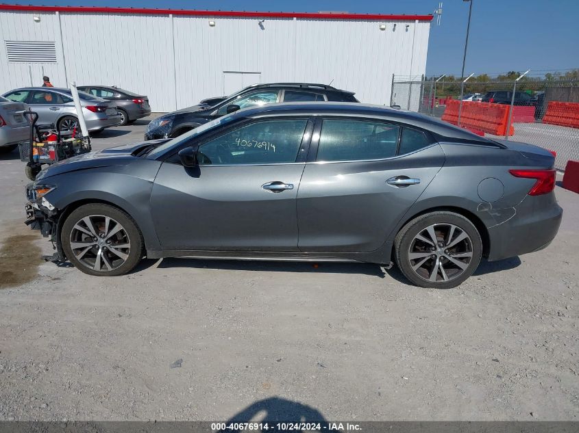 2016 Nissan Maxima 3.5 Platinum/3.5 S/3.5 Sl/3.5 Sr/3.5 Sv VIN: 1N4AA6AP9GC431323 Lot: 40676914