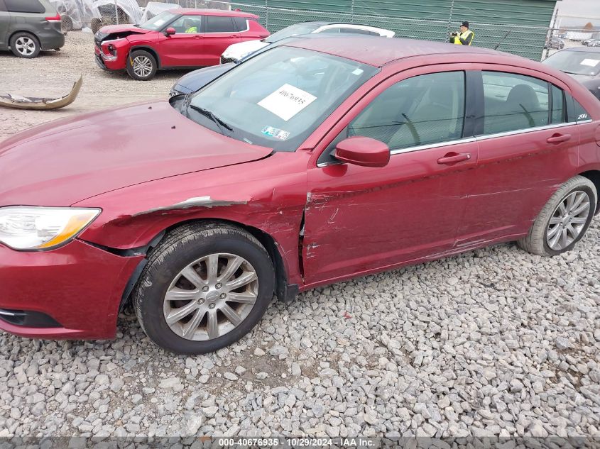 2013 Chrysler 200 Touring VIN: 1C3CCBBB2DN501421 Lot: 40676935