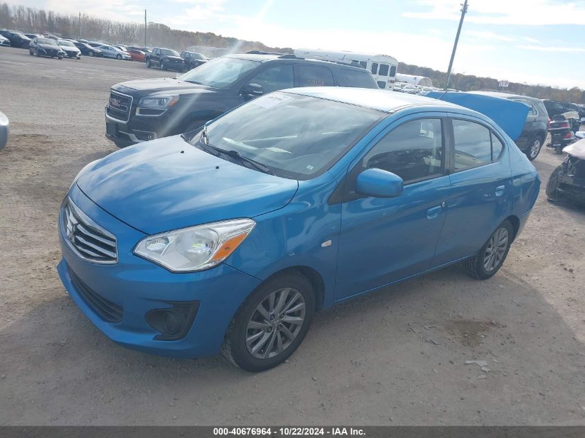 2018 Mitsubishi Mirage G4 Es VIN: ML32F3FJ6JHF04554 Lot: 40676964