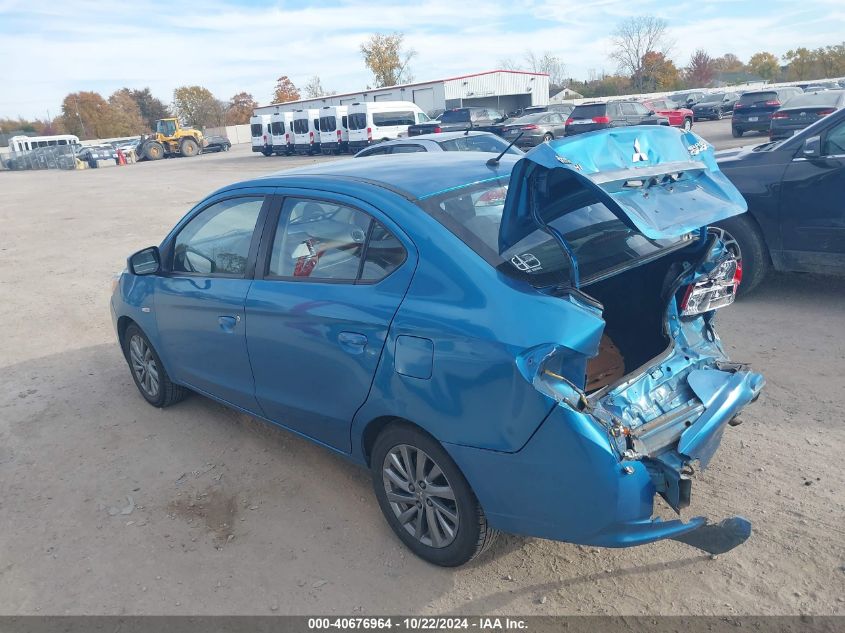 2018 Mitsubishi Mirage G4 Es VIN: ML32F3FJ6JHF04554 Lot: 40676964