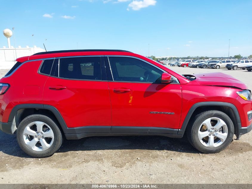 2021 Jeep Compass Latitude Fwd VIN: 3C4NJCBB3MT563846 Lot: 40676966