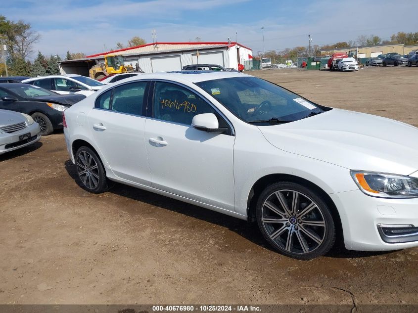 2015 Volvo S60 T6 Platinum VIN: YV149MFM9F2351022 Lot: 40676980