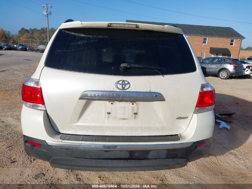 2012 Toyota Highlander Limited V6 VIN: 5TDDK3EH8CS153853 Lot: 40676984