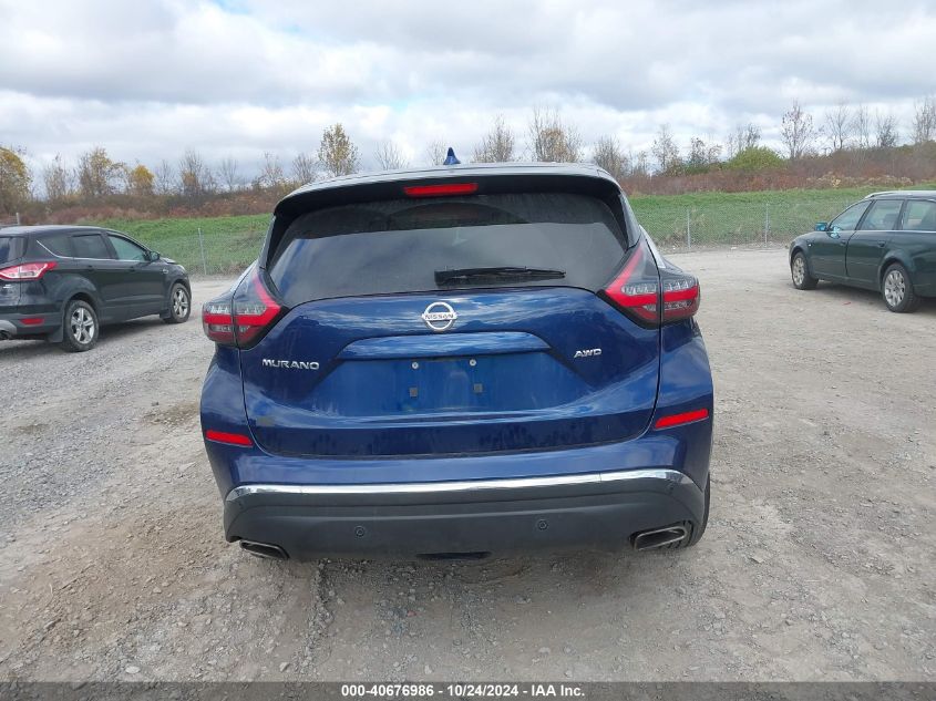 2020 Nissan Murano S Intelligent Awd VIN: 5N1AZ2AS2LN154170 Lot: 40676986