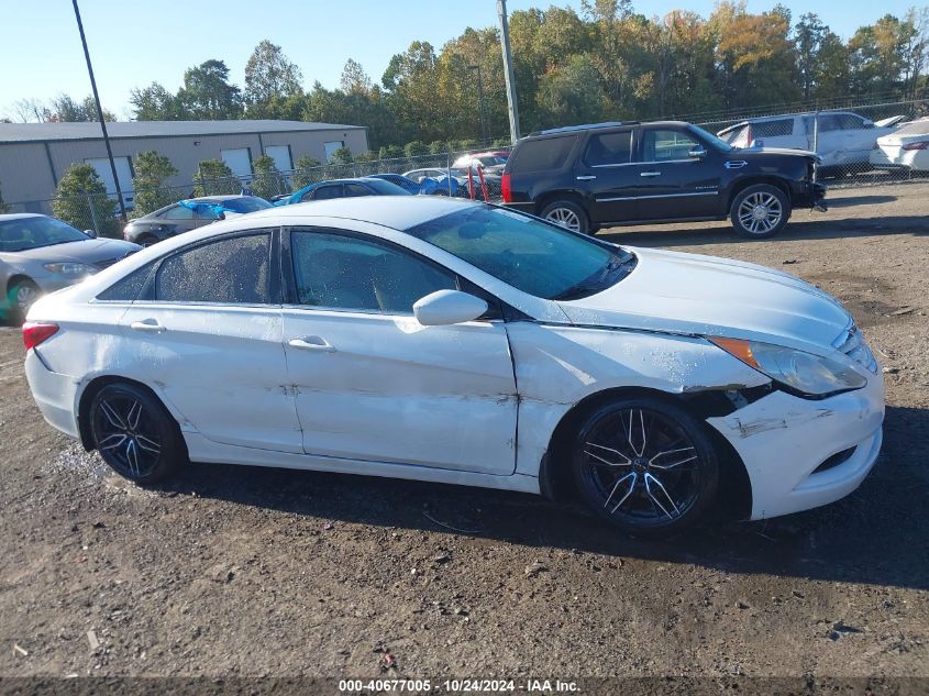 2013 Hyundai Sonata Gls VIN: 5NPEB4AC7DH509513 Lot: 40677005