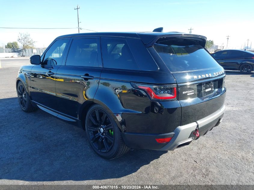 2019 Land Rover Range Rover Sport Se VIN: SALWG2RV2KA419246 Lot: 40677015