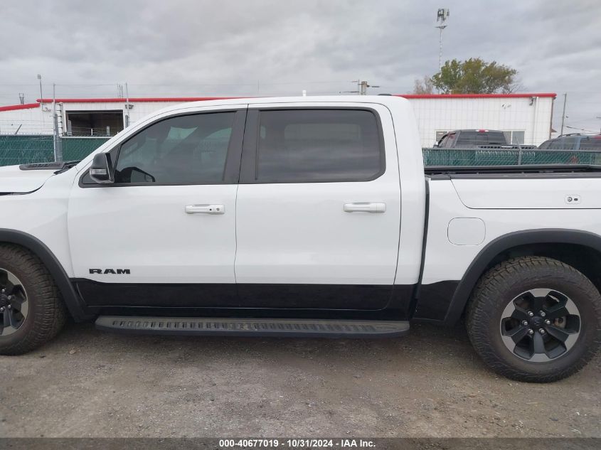 2019 Ram 1500 Rebel 4X4 5'7 Box VIN: 1C6SRFLT7KN723185 Lot: 40677019