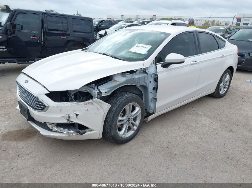 2018 FORD FUSION SE - 3FA6P0H7XJR284865