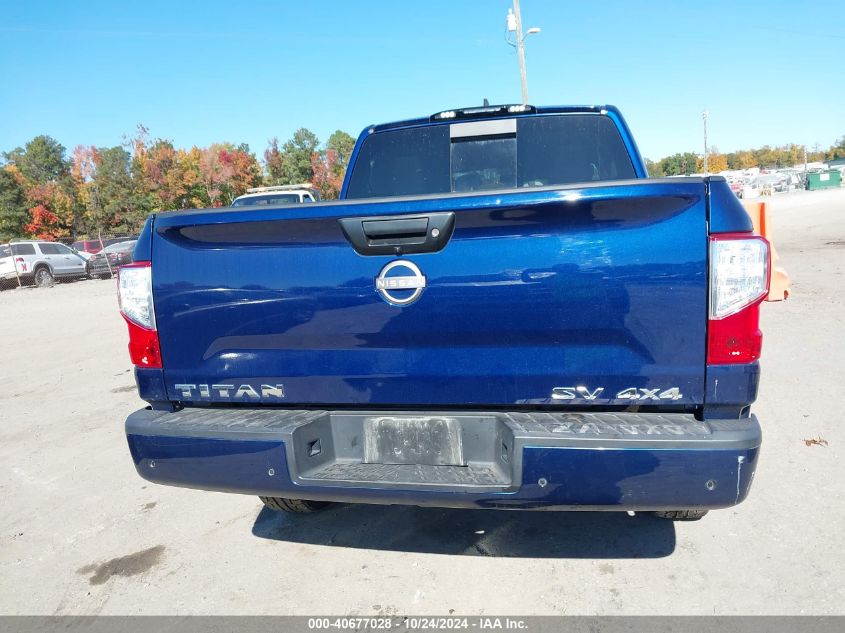 2023 Nissan Titan Sv 4X4 VIN: 1N6AA1EC0PN104802 Lot: 40677028