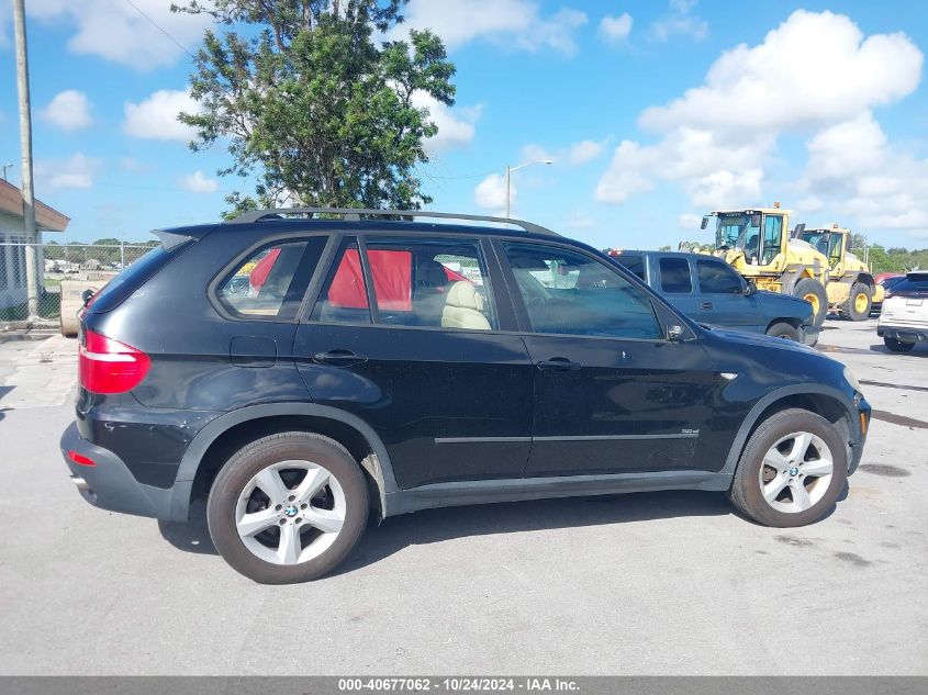 2007 BMW X5 3.0I VIN: 5UXFE43597L013914 Lot: 40677062