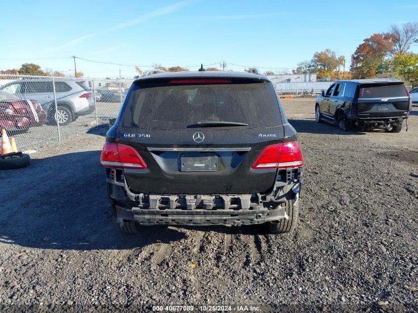 2016 Mercedes-Benz Gle 350 4Matic VIN: 4JGDA5HB6GA767255 Lot: 40677089