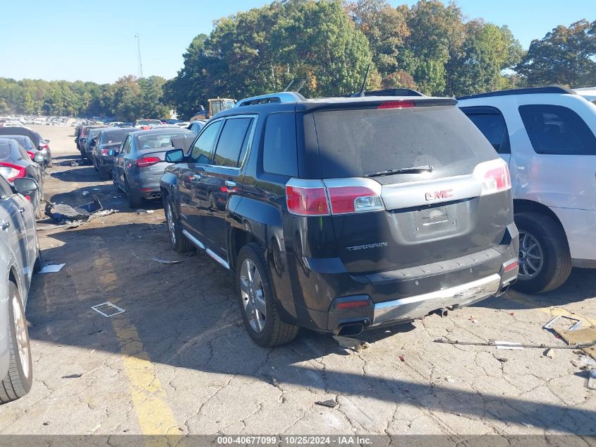 VIN 2GKFLYE38D6276205 2013 GMC Terrain, Denali no.3