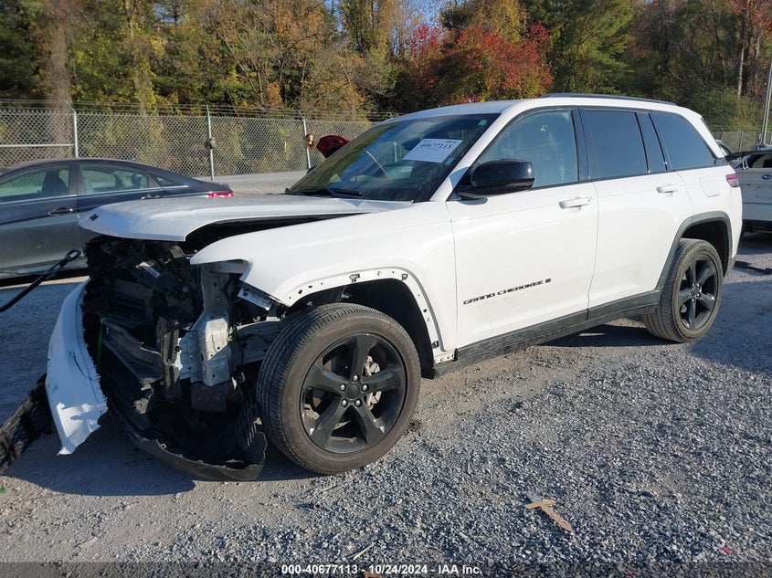 VIN 1C4RJHAG1PC641004 2023 JEEP GRAND CHEROKEE ALTITUDE 4X4