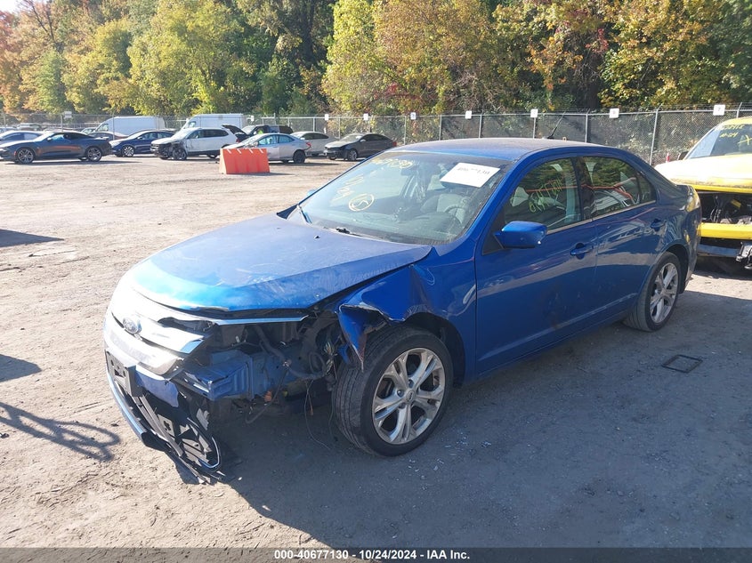 Vin: 3fahp0hg6cr341123, lot: 41166427, ford fusion se 20122