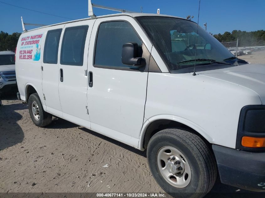 2013 Chevrolet Express 2500 Work Van VIN: 1GCWGFBA0D1135543 Lot: 40677141