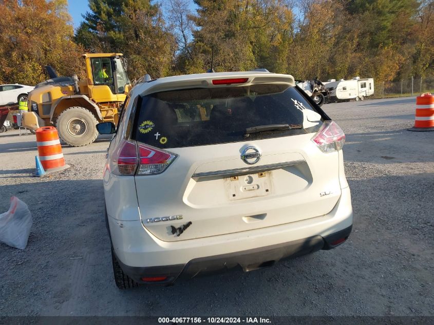 2015 Nissan Rogue Sl VIN: 5N1AT2MV7FC833052 Lot: 40677156