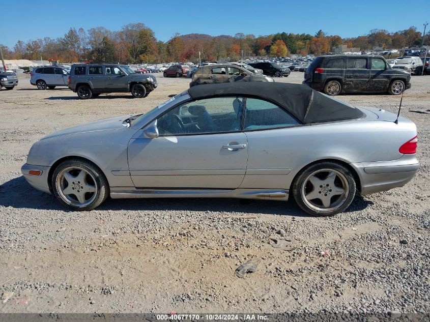 2001 Mercedes-Benz Clk 430 VIN: WDBLK70G91T064873 Lot: 40677170