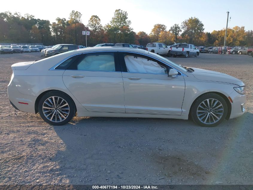 2018 Lincoln Mkz Premiere VIN: 3LN6L5A93JR602285 Lot: 40677194