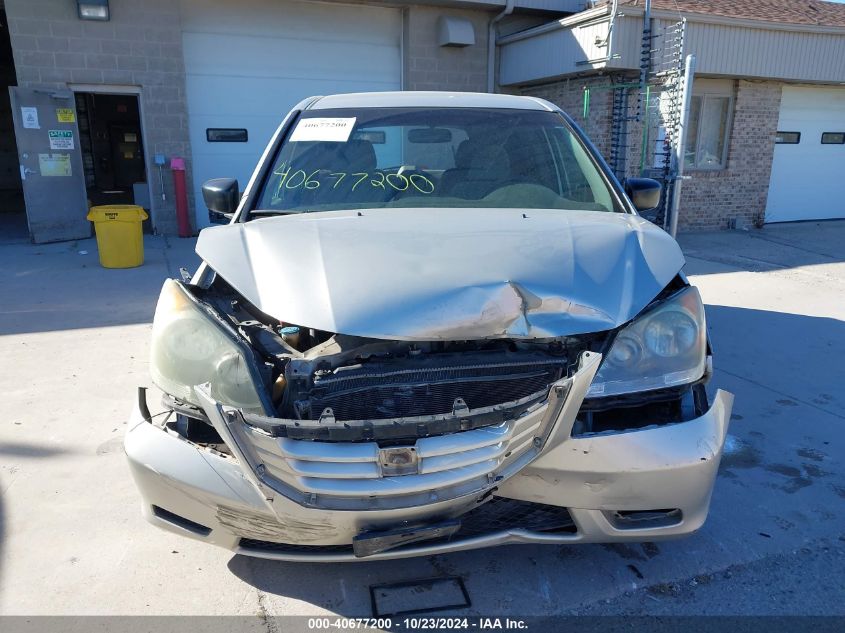 2009 Honda Odyssey Lx VIN: 5FNRL38229B045252 Lot: 40677200