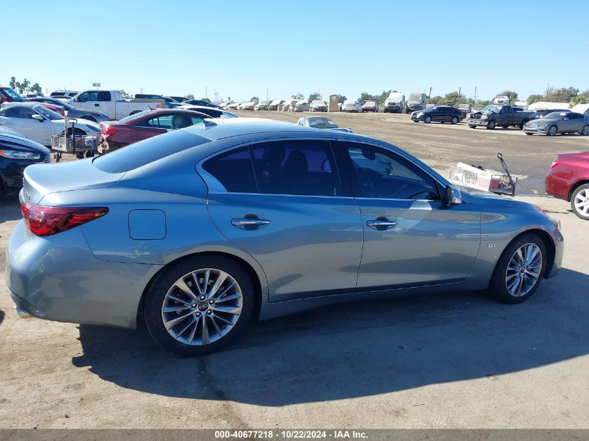 2020 Infiniti Q50 Luxe VIN: JN1EV7AP1LM205399 Lot: 40677218