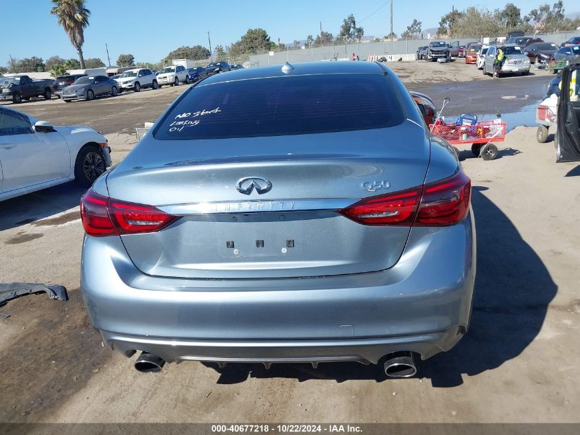 2020 Infiniti Q50 Luxe VIN: JN1EV7AP1LM205399 Lot: 40677218