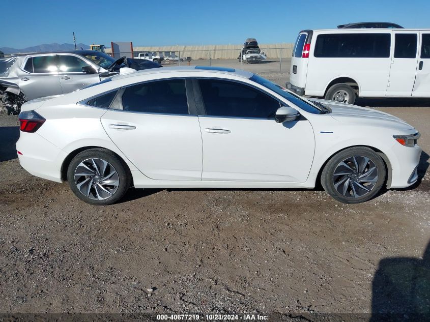 2019 Honda Insight Touring VIN: 19XZE4F97KE024117 Lot: 40677219