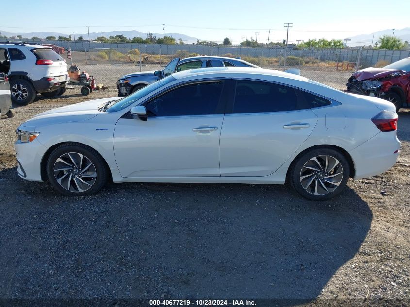 2019 Honda Insight Touring VIN: 19XZE4F97KE024117 Lot: 40677219