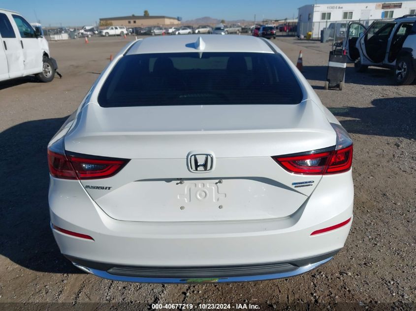 2019 Honda Insight Touring VIN: 19XZE4F97KE024117 Lot: 40677219