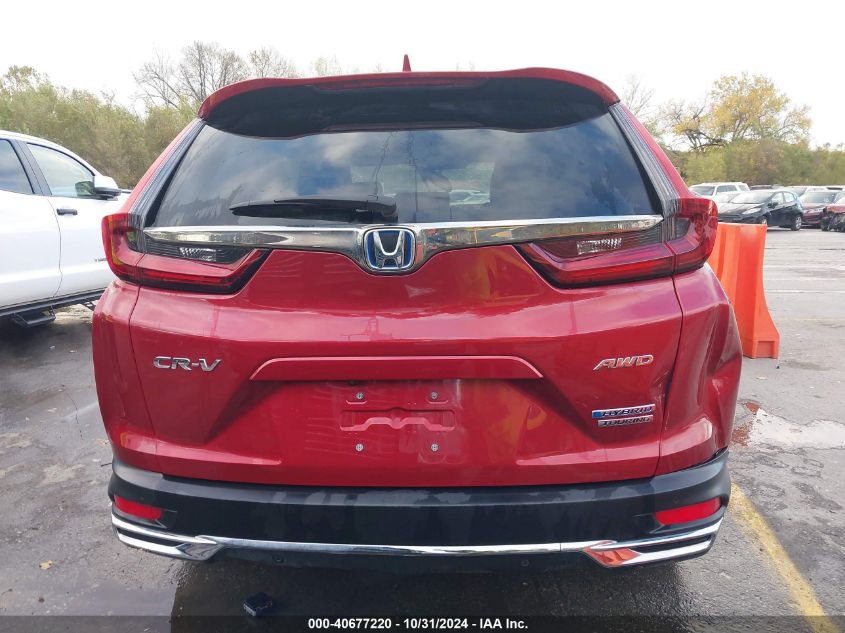 2021 Honda Cr-V Hybrid Touring VIN: 7FART6H92ME028348 Lot: 40677220