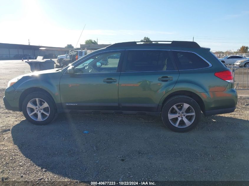 2013 Subaru Outback 2.5I Premium VIN: 4S4BRBCC1D3280995 Lot: 40677223