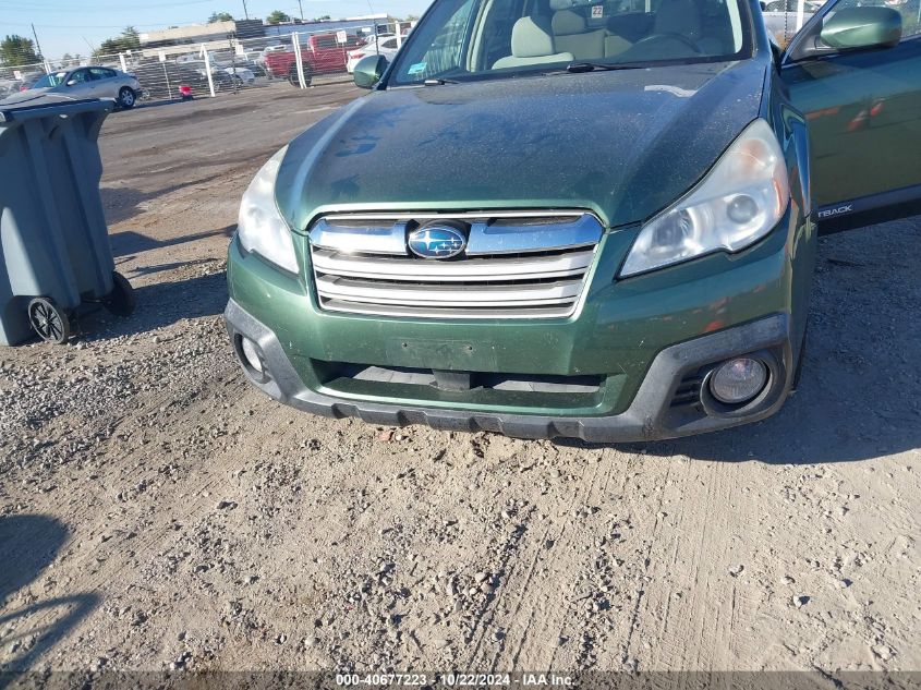 2013 Subaru Outback 2.5I Premium VIN: 4S4BRBCC1D3280995 Lot: 40677223