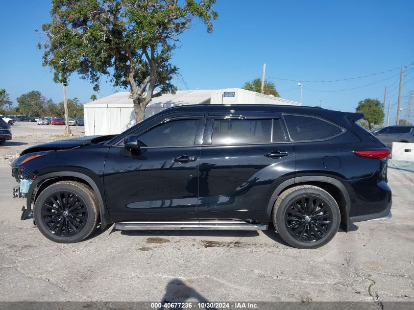 2023 Toyota Highlander Xse VIN: 5TDKDRAH3PS520691 Lot: 40677236