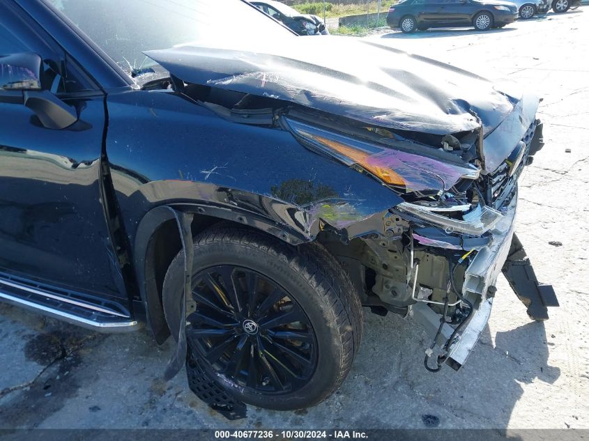VIN 5TDKDRAH3PS520691 2023 TOYOTA HIGHLANDER XSE