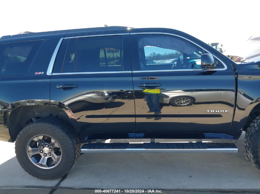 2016 Chevrolet Tahoe Lt VIN: 1GNSKBKC7GR380618 Lot: 40677241