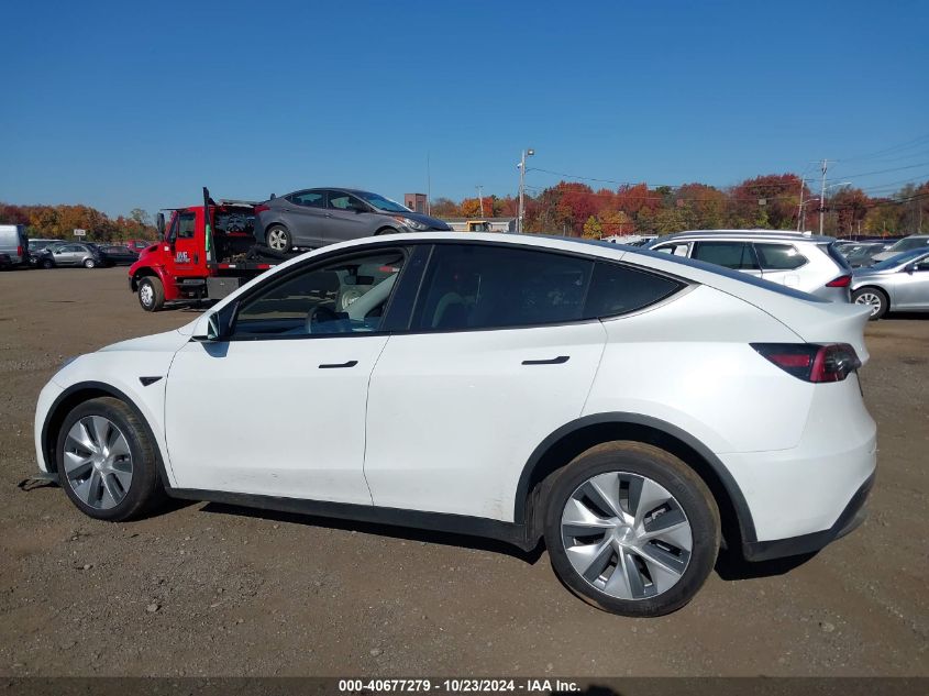 2022 TESLA MODEL Y LONG RANGE DUAL MOTOR ALL-WHEEL DRIVE - 7SAYGDEE9NF310377