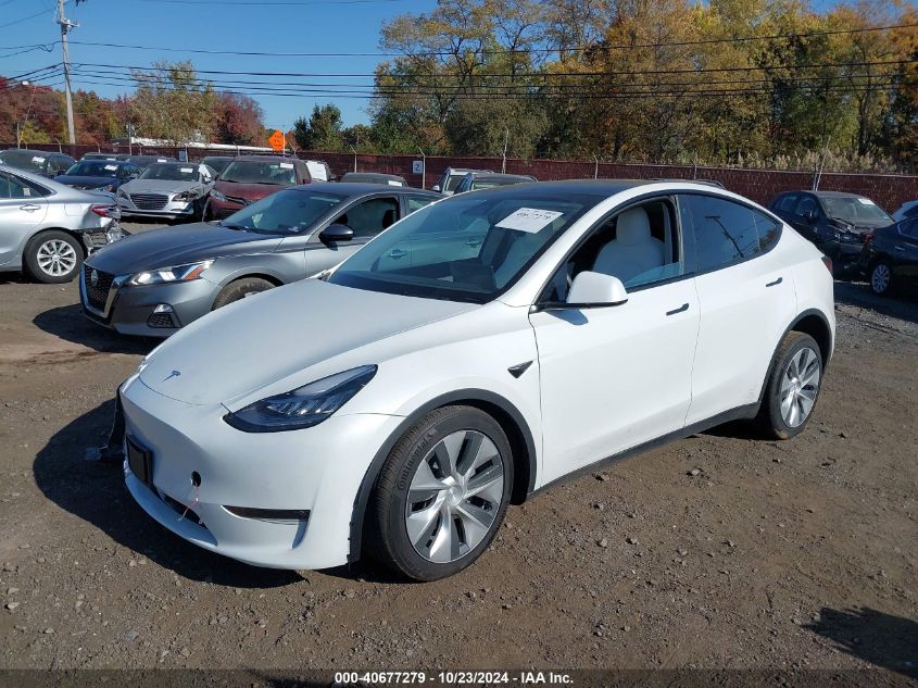 VIN JTDS4MCE9MJ065053 2022 TESLA MODEL Y no.2