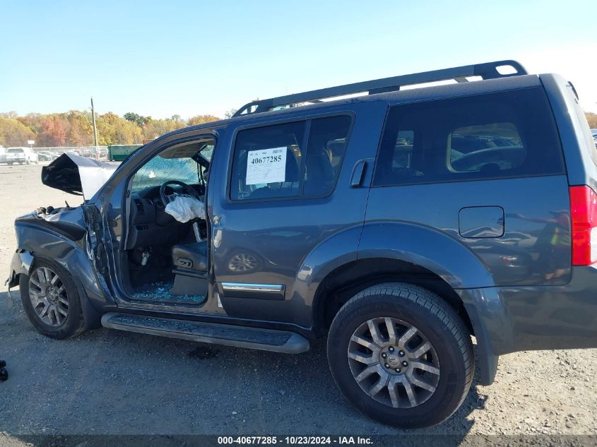 2010 Nissan Pathfinder Le VIN: 5N1AR1NBXAC617203 Lot: 40677285